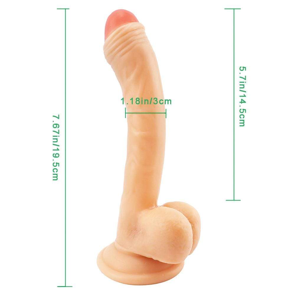 Gode anal souple de 14,5 cm