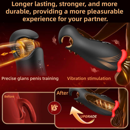 💋Succube 🎁Élargissement à deux têtes💥9 modes de vibration, entraîneur spécial pour hommes