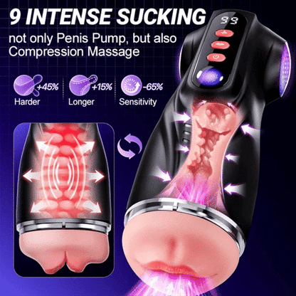 🔥 Free Shipping | Captain Titan™ Real Feel Blowjob Stroker 🔥