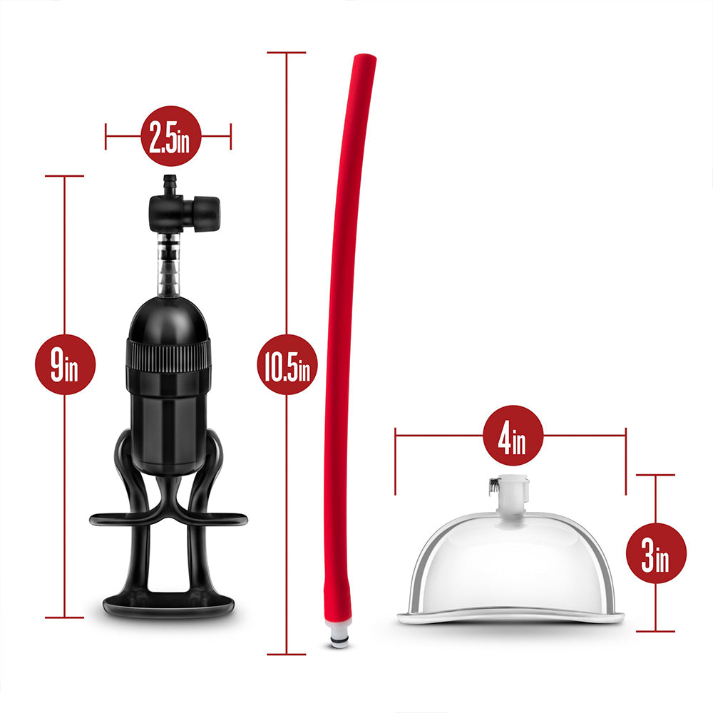 Système de pompe à vide pour vagin Intense Vagina Pussy Pump System Blush Temptasia