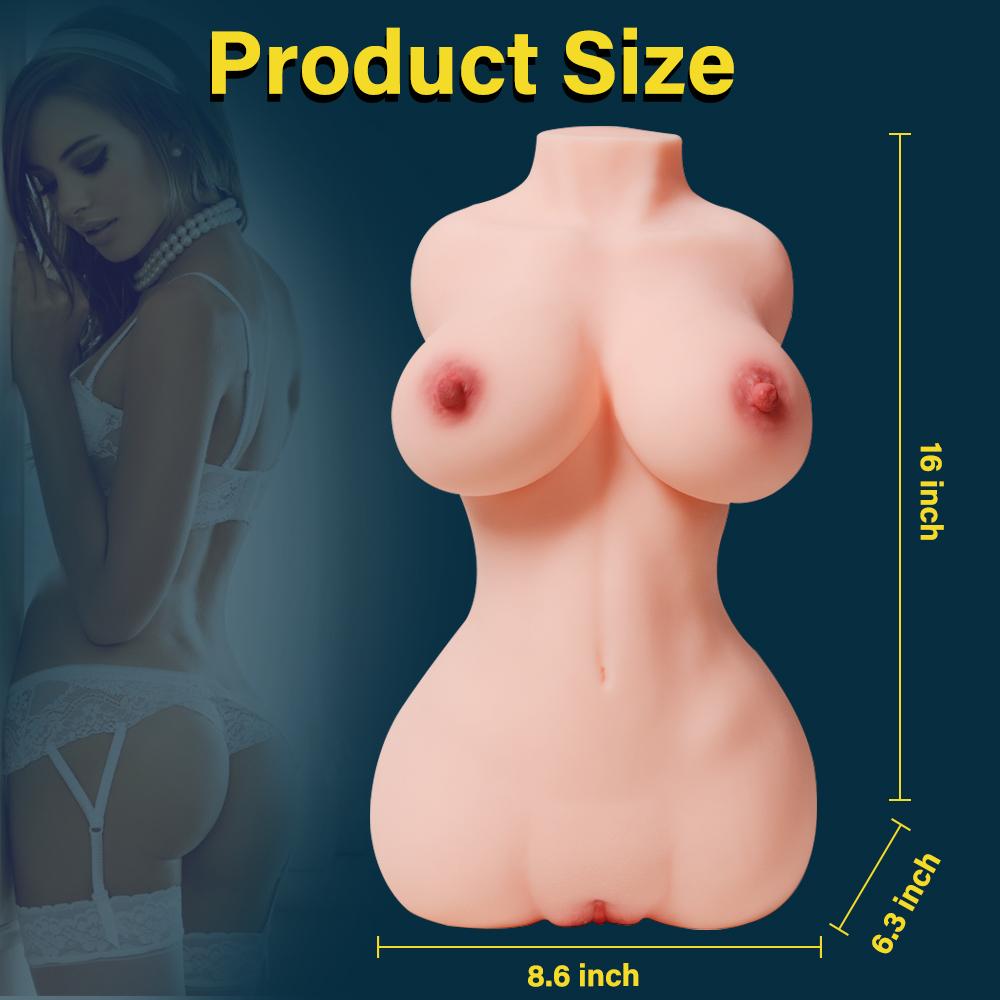Torse de poupée sexuelle 6KG | Poupée sexuelle demi-corps