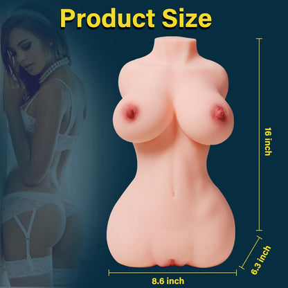 Torse de poupée sexuelle 6KG | Poupée sexuelle demi-corps
