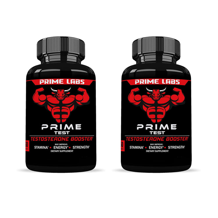 Prime Labs - Men's Testosterone Booster - Stamina, Endurance, & Strength Booster - 60 Caplets