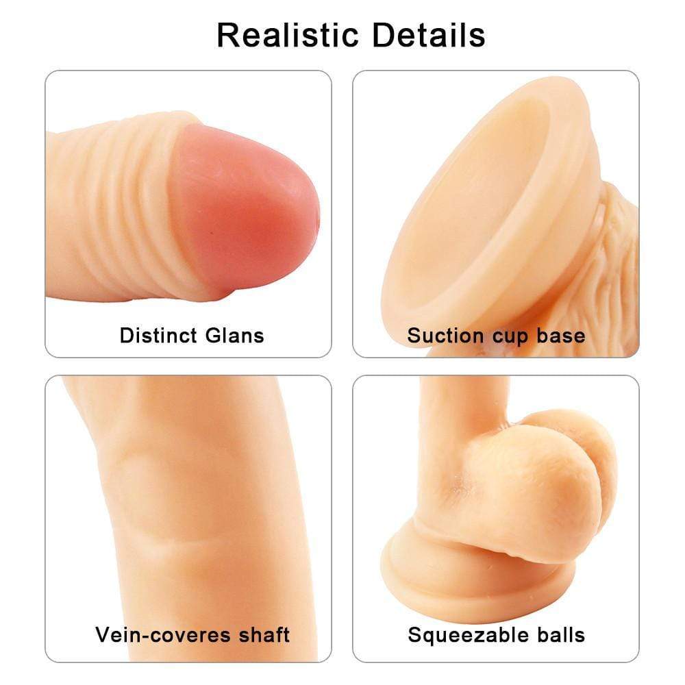 Gode anal souple de 14,5 cm