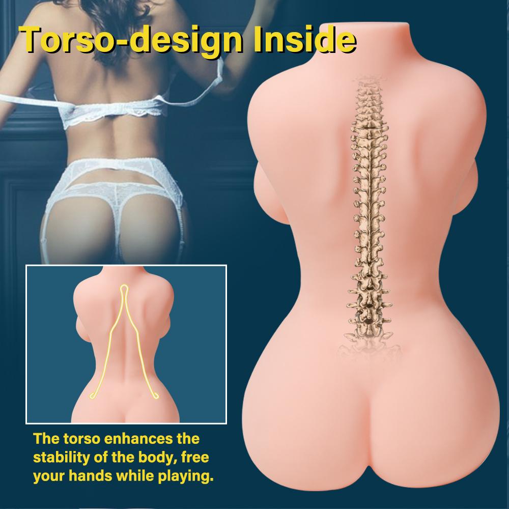 Torse de poupée sexuelle 6KG | Poupée sexuelle demi-corps