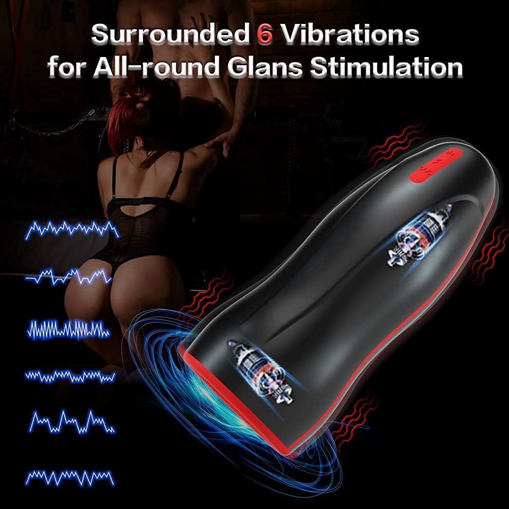 Masturbateur automatique pour hommes avec balancement conique à 360°