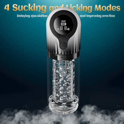 Vortex Male Stroker - Acmejoy X Bestvibe Collaboration 4 Strong Suction One-Key Burst 9 Rotations Easy to Clean with Free Lubricant
