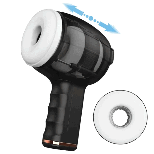 8 modes de vibration 5 modes de pénétration Masturbateur portable masculin