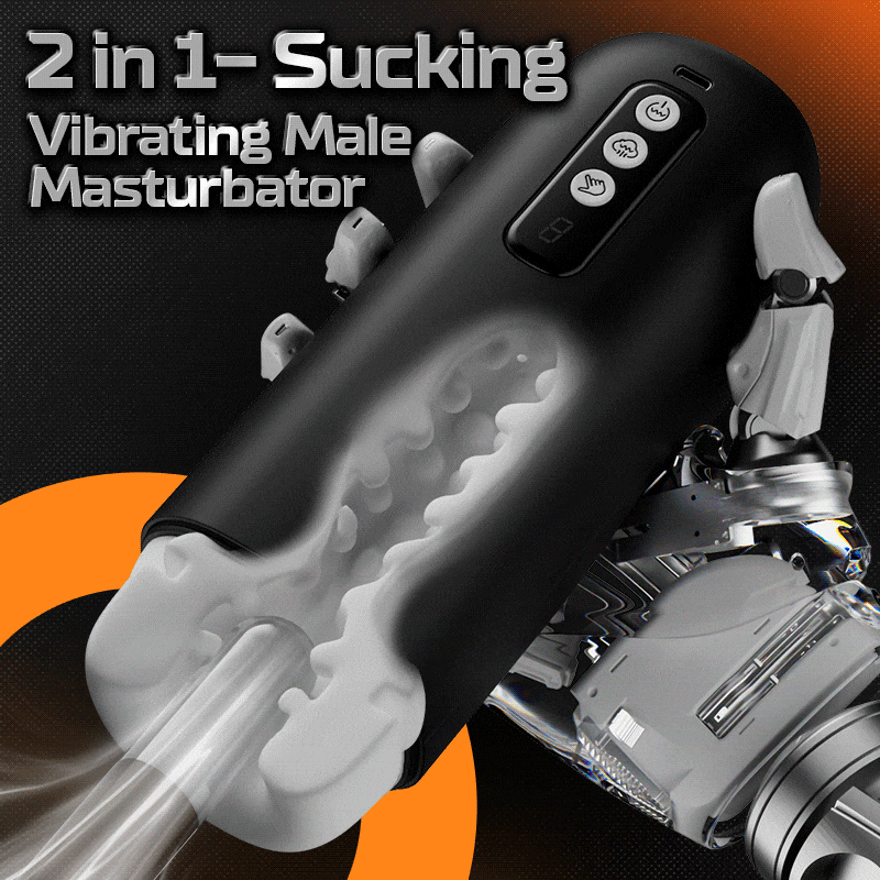 【Endless Milking】Sophia – 8 Vibration & Sucking Easy-Holding 3D Realistic Sleeve Automatic Male Stroker