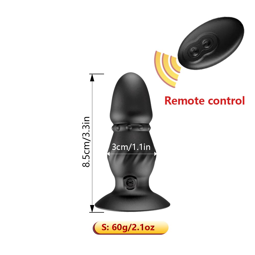 🔥 10-Speed Prostate Massager Remote Control 🔥