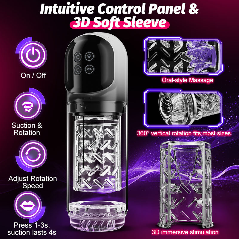 Vortex - Sucking Rotating Male Stroker Masturbator
