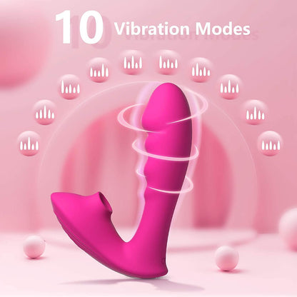 Vibromasseur suceur portable ANGELA