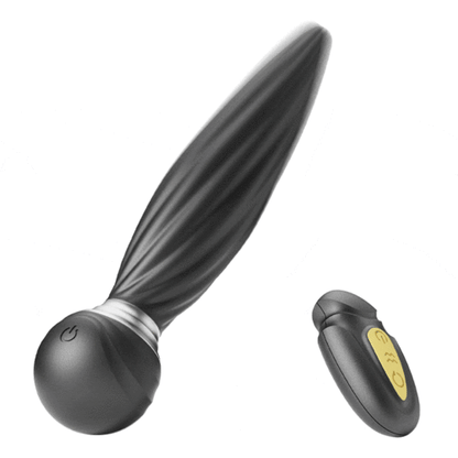 Buyging™ 7 Plug Anal Pénétrant et Rotatif pour Prostate à 7 Têtes avec Télécommande