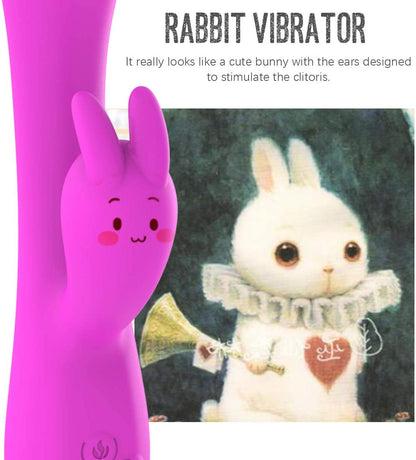 Vibromasseur Lapin Chauffant Point G