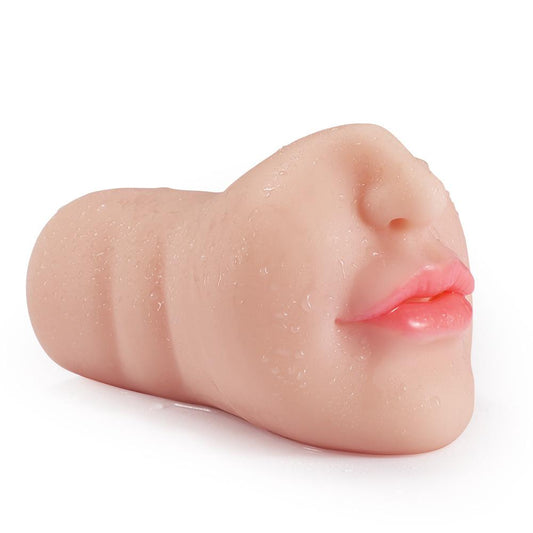 6.29 Tube de masturbation Lèvres rouges Gorge profonde Peau blanche