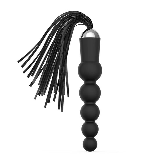 2-in-1 シリコンSM鞭 バットプラグ 前立腺マッサージャー
