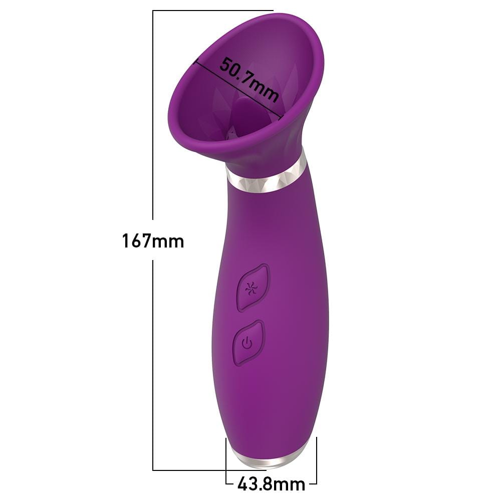 Clitoral Sucking Licking Tongue Vibrator