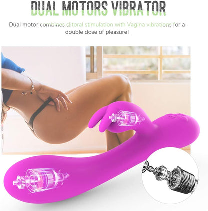 Vibromasseur Lapin Chauffant Point G