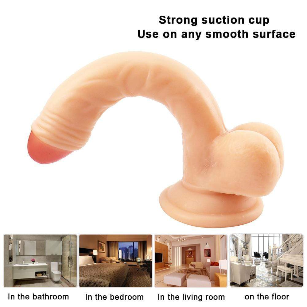 Gode anal souple de 14,5 cm