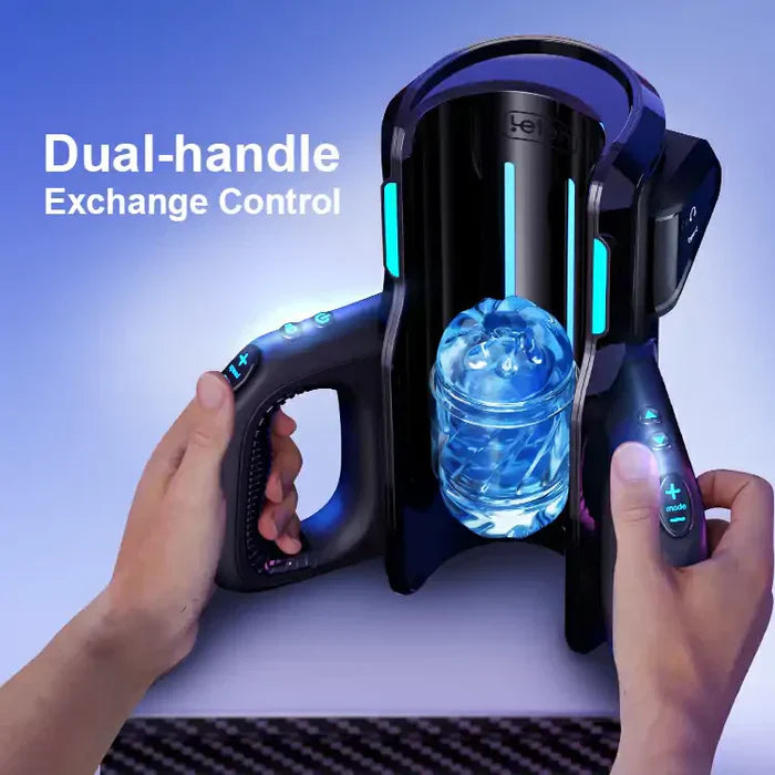 LETEN XT5 Auto Quickshot Stroker  Masturbator With 2 Sleeves 10 Modes & 10 Speeds