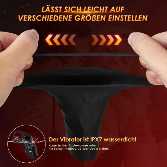 😍Manchon pénien vibrant 4-en-1 – Améliorez votre plaisir sexuel💖