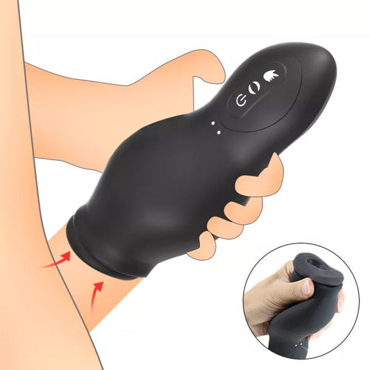 7 vitesses Réel Air Sucking Masturbateur Masculin Gorge Profonde Vibration Aspiration Automatique Jouets Sexuels Oraux pour Adultes