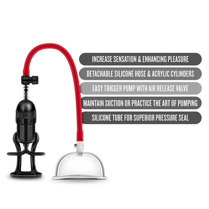Système de pompe à vide pour vagin Intense Vagina Pussy Pump System Blush Temptasia