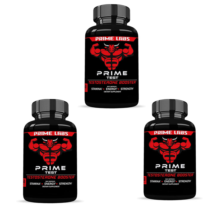 Prime Labs - Men's Testosterone Booster - Stamina, Endurance, & Strength Booster - 60 Caplets