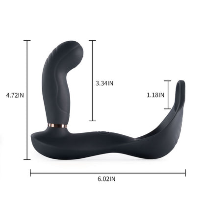 7 boules vibrantes et pulsantes pour masser la prostate