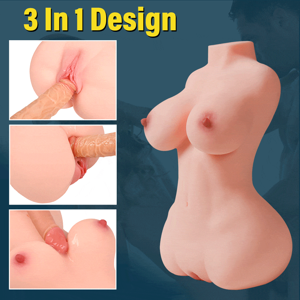 Torse de poupée sexuelle 6KG | Poupée sexuelle demi-corps