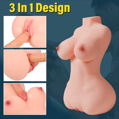 Torse de poupée sexuelle 6KG | Poupée sexuelle demi-corps
