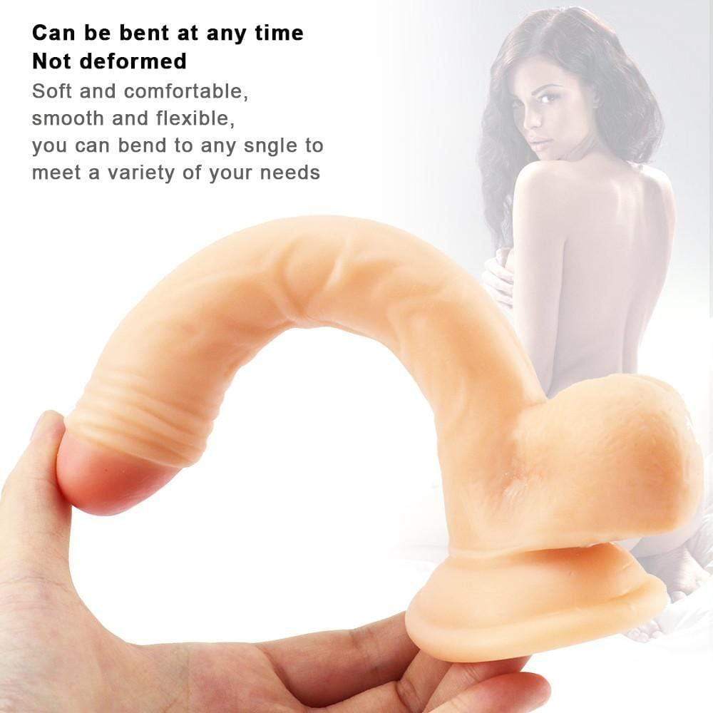 Gode anal souple de 14,5 cm