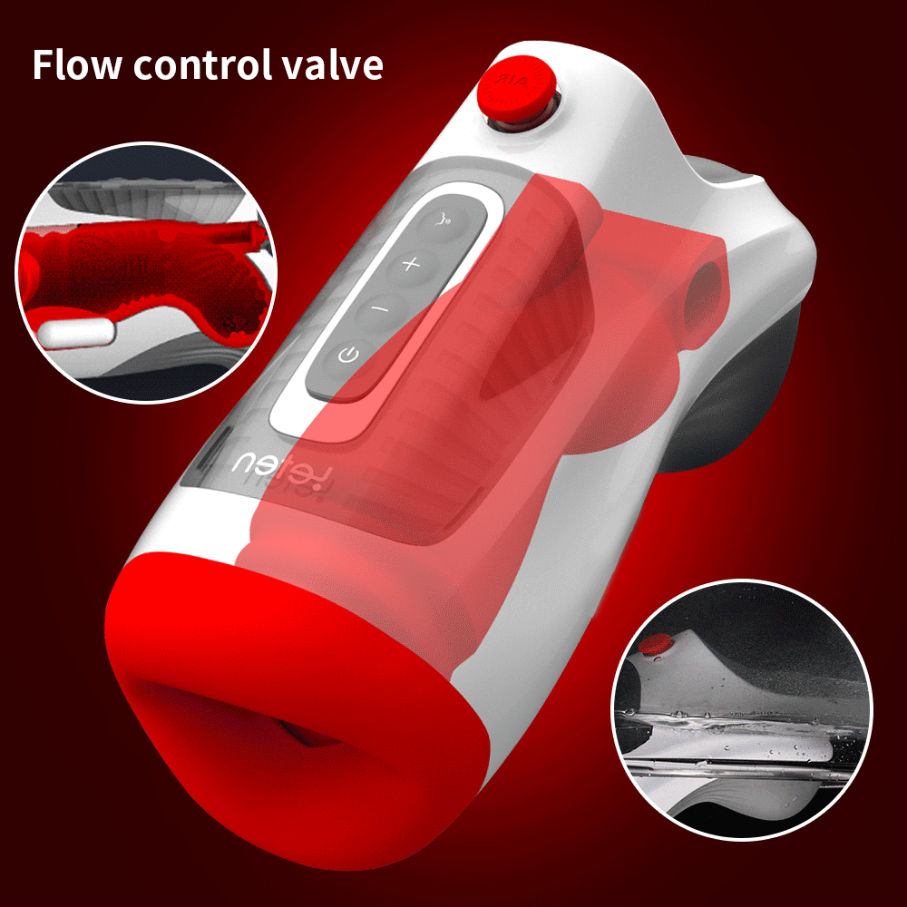 Sexoralab & LETEN Red Lip Oral Sex Machine