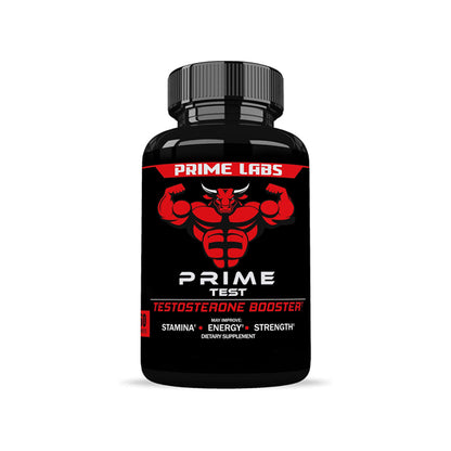 Prime Labs - Men's Testosterone Booster - Stamina, Endurance, & Strength Booster - 60 Caplets