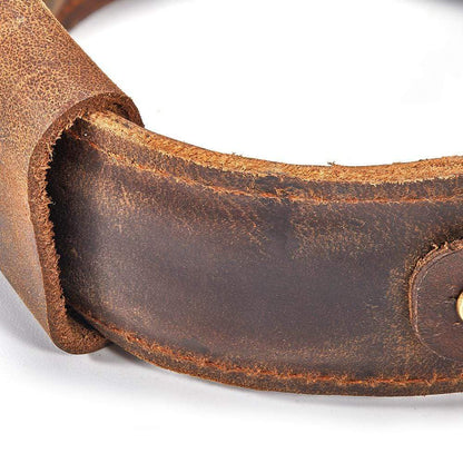Bracelets de cheville réglables en cuir marron Jouet SM