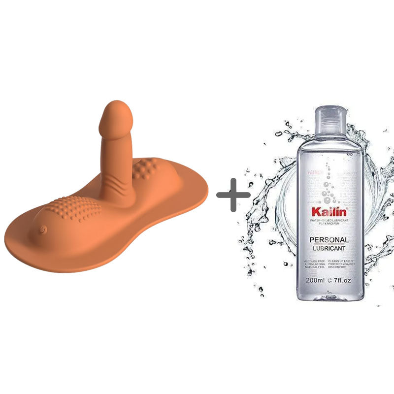 Vibrateur Buyging™ 10 modes de vibration à enfourcher pour clitoris, anus et point G, double stimulateur