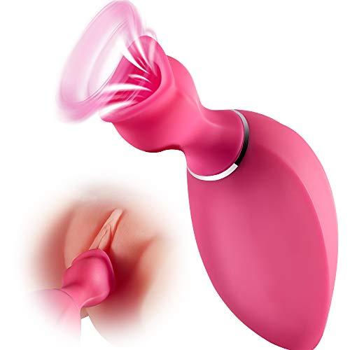 Vibromasseur clitoridien à 8 modes de vibration et de succion