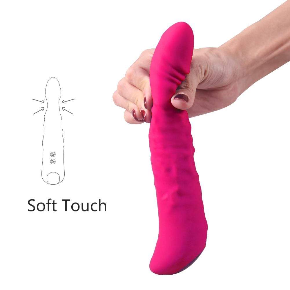 Vibromasseur Réaliste Rotatif à 360°