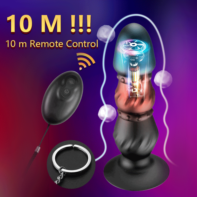 🔥 10-Speed Prostate Massager Remote Control 🔥