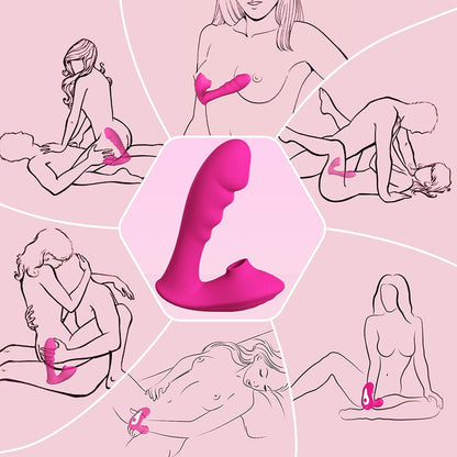 Vibromasseur suceur portable ANGELA