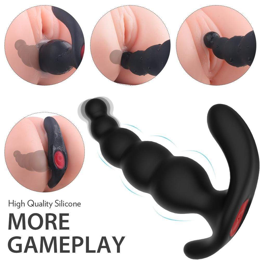 Long Beads Powerful Anal Vibrator