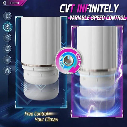 6 in 1 Automatic Male Masturbators Toys with CVT Thrusting Vibrating Stroker Cup